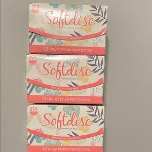Softdisc Menstrual Discs 12 Hour Protection 42ct 
Bundle